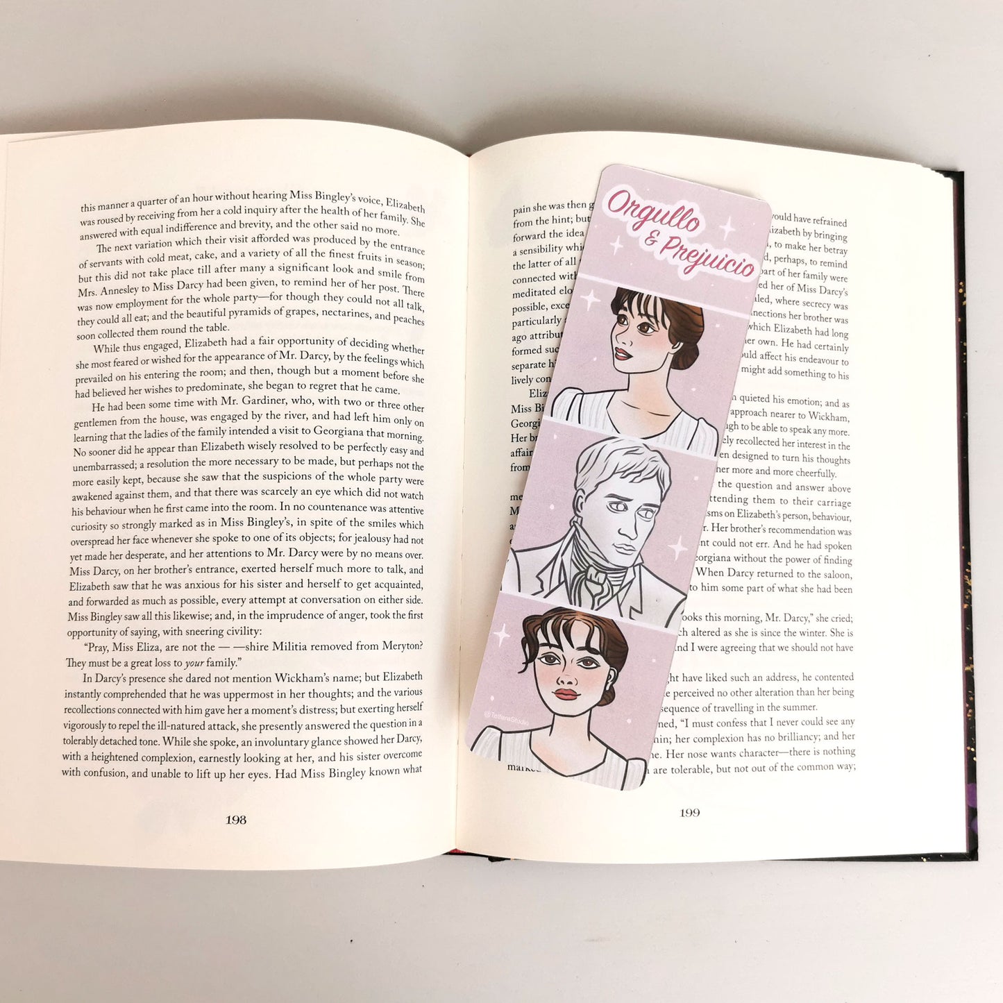 🏛️📖 Separador de Libros “La Escultura del Señor Darcy” – Orgullo y Prejuicio ✨ - TetteraStudio