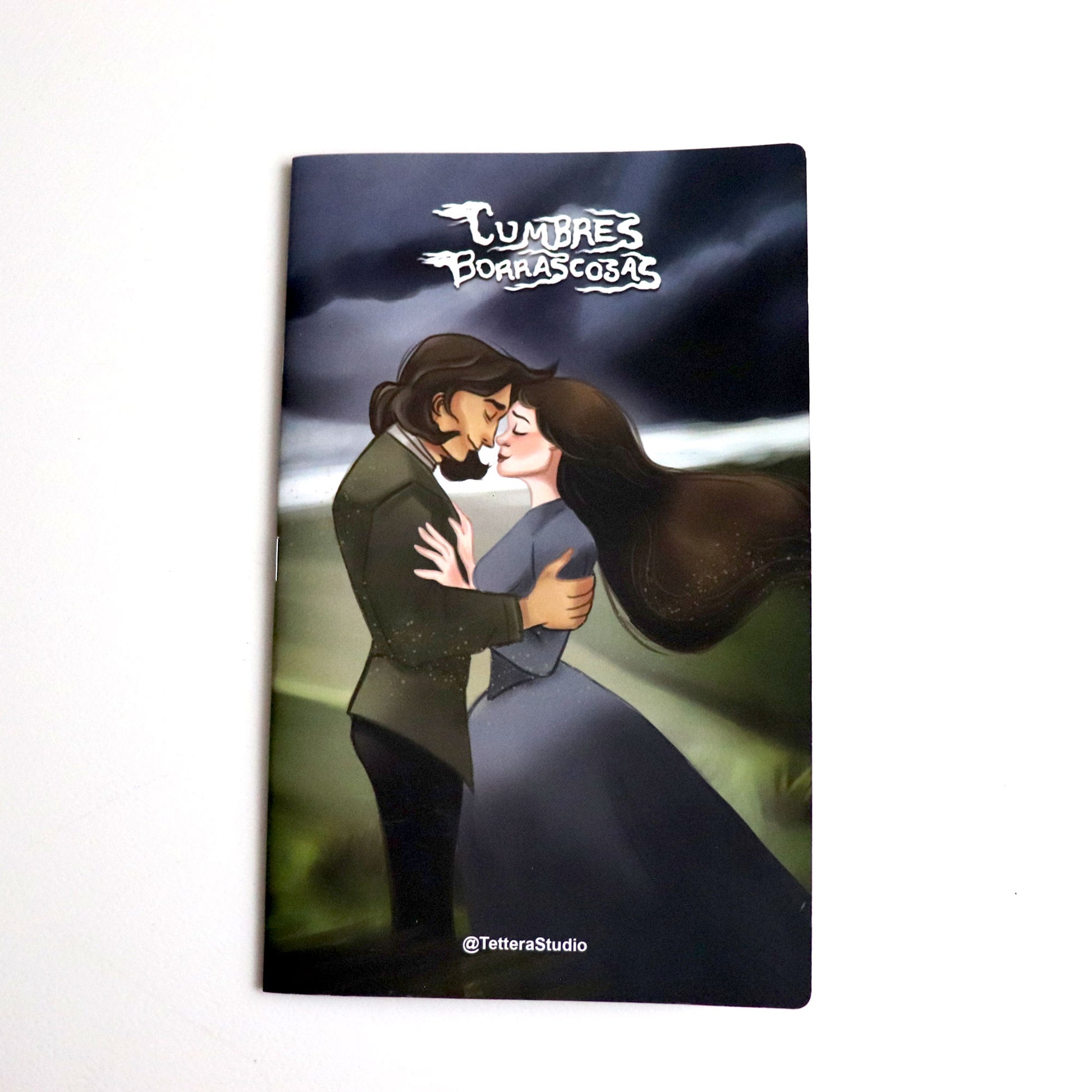 Cuaderno Cumbres Borrascosas Cathy y Heathcliff - TetteraStudio