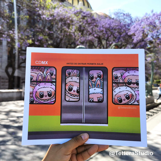 Print Labubus CMDX Metro - TetteraStudio