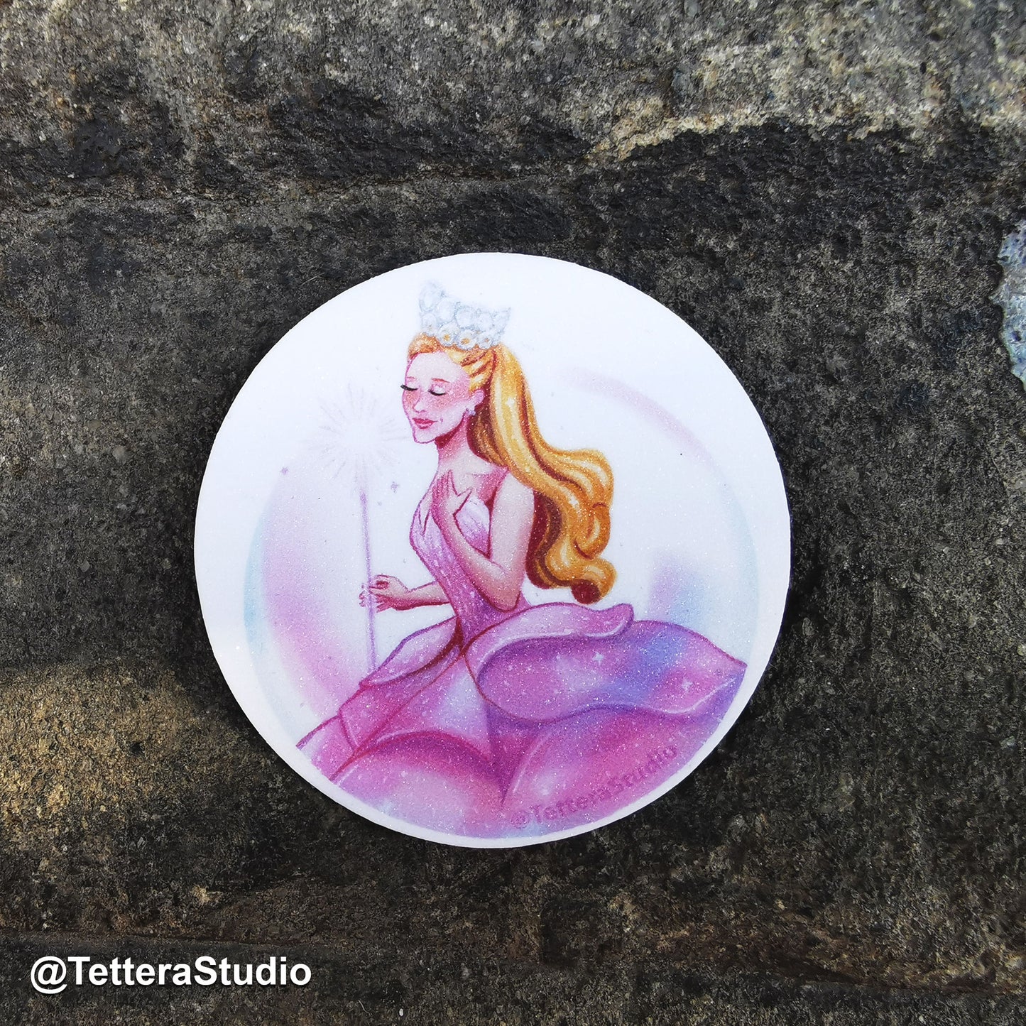 ✨ Stickers inspirados en Wicked | Fan art Glinda y Elphaba | Vinil resistente